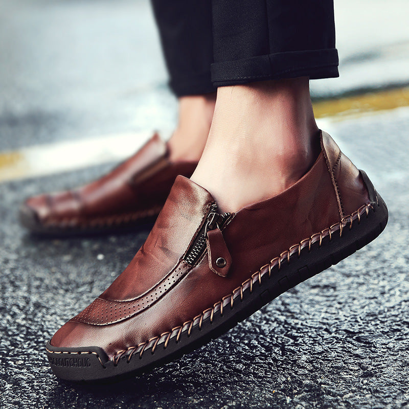 Men's Shoes, Leather Shoes, Comfortable, casual and in different colors.